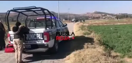 Acribillan a un hombre y lo abandonan en Ocoyucan