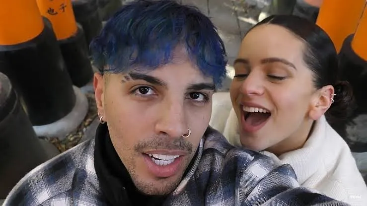 Rosalía y Rauw