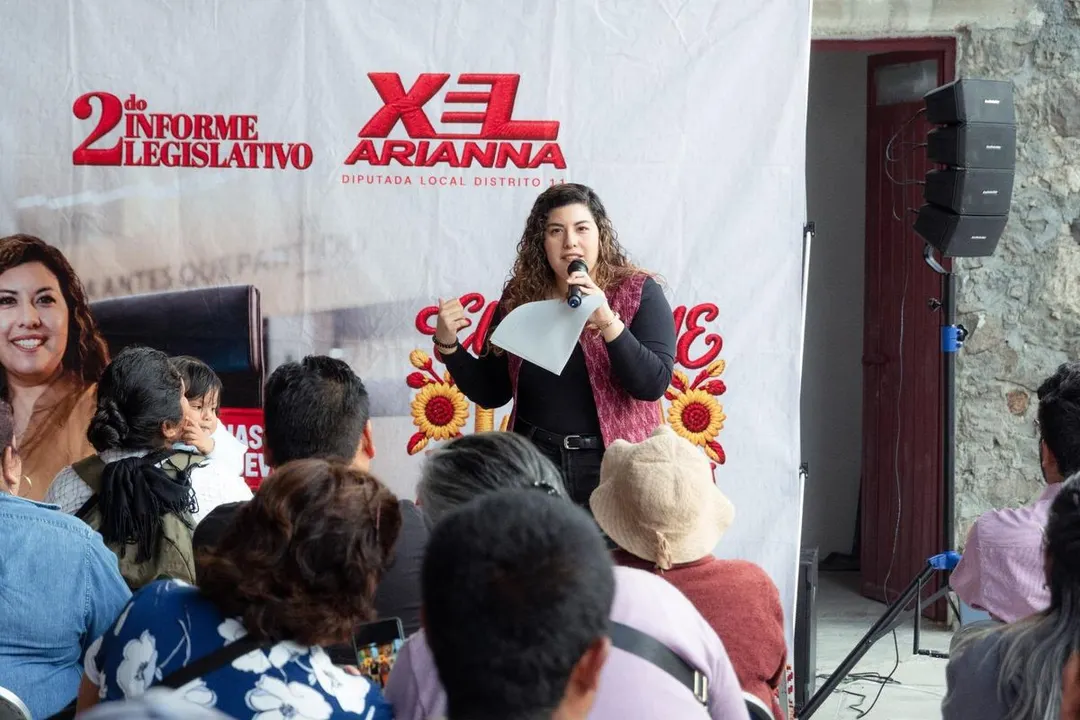 Xel Arianna Hernández García, diputada local de Puebla por el Partido del Trabajo. Foto: Especial