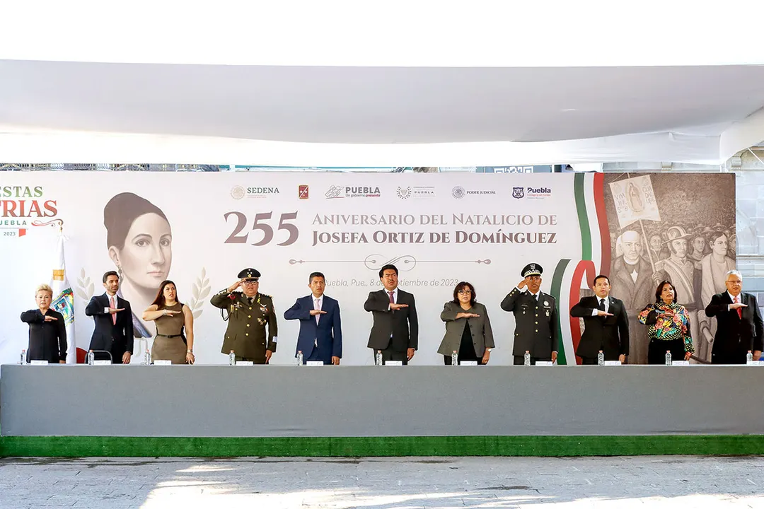 Ceremonia Aniversario Natalicio Josefa Ortiz De Dominguez