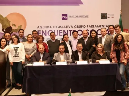 Fernando Manzanilla, nuevo vicecoordinador del PES en Diputados