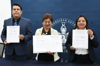 Encabeza Lilia Cedillo revisión general del Contrato Colectivo de Trabajo con Aspabuap y Sitbuap