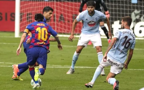 Con Araujo de titular, el Celta rescató un empate contra el Barça… ¡Se le escapa LaLiga!