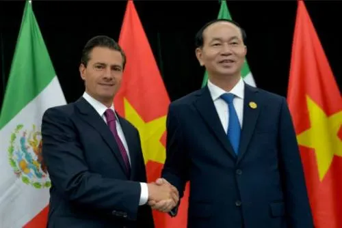 Peña Nieto lamenta muerte del presidente de Vietnam