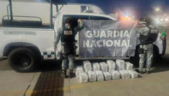 Aseguran más de 70 kilos de cocaína en camión de tunas en Tijuana
