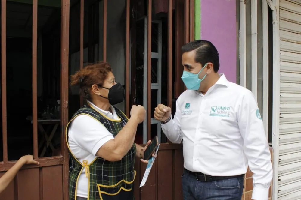 Con el apoyo de los vecinos del sur vamos a ganar: Fabio Núñez