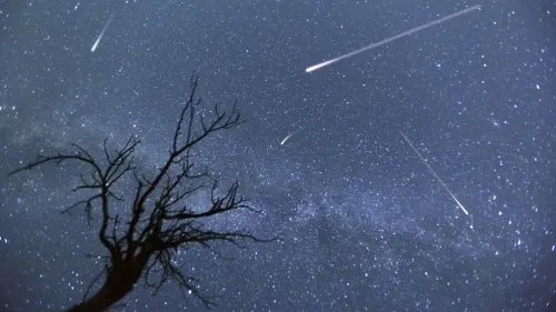 A partir de hoy se viene una lluvia de estrellas o meteoros “líridas”