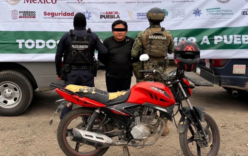 Cae en San Juan Tuxco presunto integrante de “Los Cachorros” tras asalto en compraventa de vehículo
