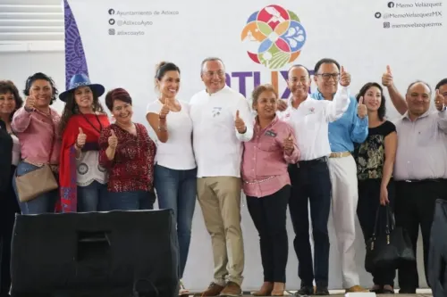 Inaugura Guillermo Velázquez la Feria de la Cecina