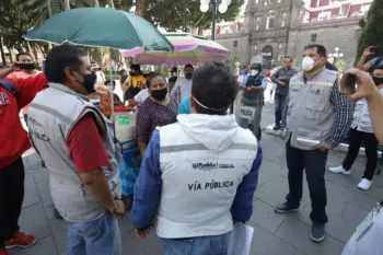 Suman 14 denuncias por ataques a inspectores de Vía Pública en Puebla: Segom