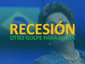 Brasil entra en recesión, PIB cae1.9 en el trimestres