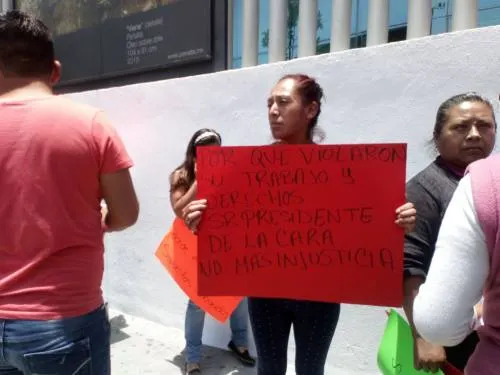 Familiares de policías de San Martín recriminan a alcalde abandono jurídico de cuerpo de Seguridad