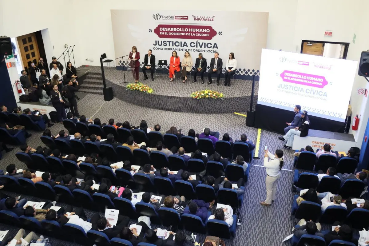 Gobierno municipal de Puebla promueve la Justicia Cívica como herramienta de orden social