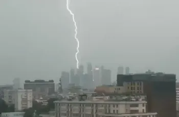 En Moscú, tormenta eléctrica con lluvia deja un fallecido y varios heridos