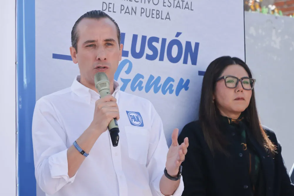 Inicia el proceso de entrega-recepción en la dirigencia estatal del PAN Puebla, liderado por Mario Riestra y Genoveva Huerta