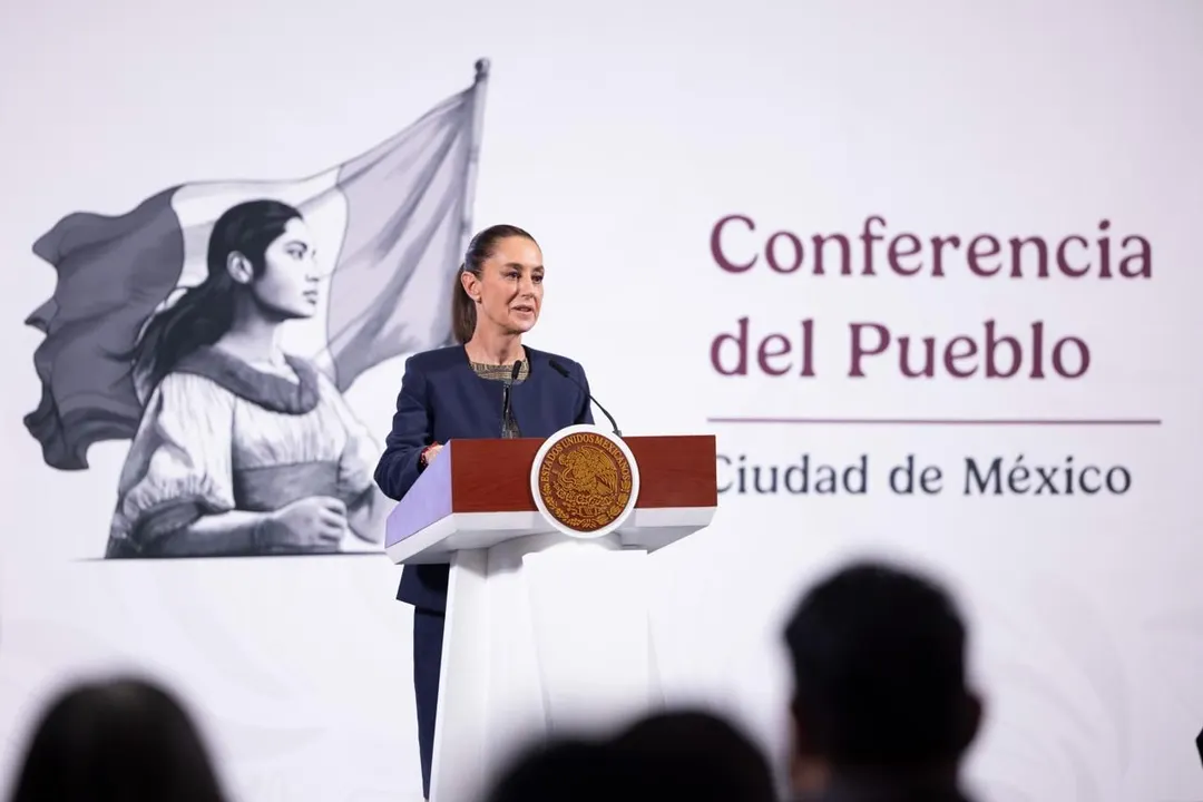 Sheinbaum aclara despliegue del buque USS Gravely en el Golfo de México