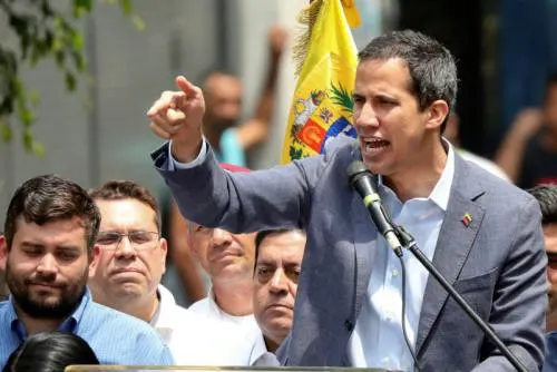Vamos a invocar la intervención de fuerzas militares extranjeras en Venezuela: Juan Guaidó