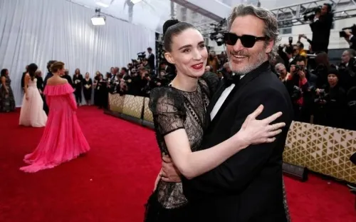 Joaquin Phoenix y Rooney Mara esperan su primer hijo