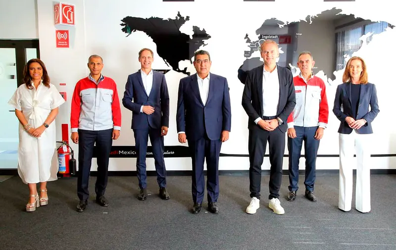 Reafirma Gobierno de Puebla trabajo con Audi para detonar proyectos de electromovilidad