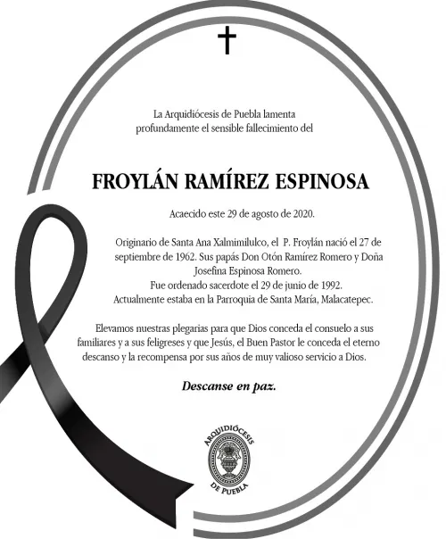 Fallece sacerdote de Santa María, Malacatepec