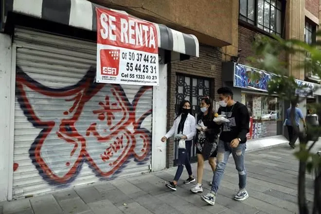 Crisis de Covid obliga al cierre de 1.6 millones de negocios en México