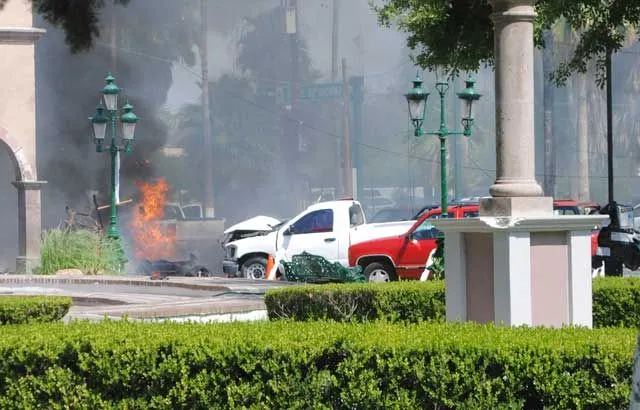 Coche-bomba azota tranquilidad en Tamaulipas