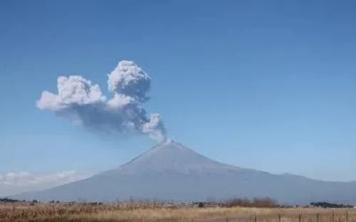 Moderada la actividad del Popocatépetl: PC estatal