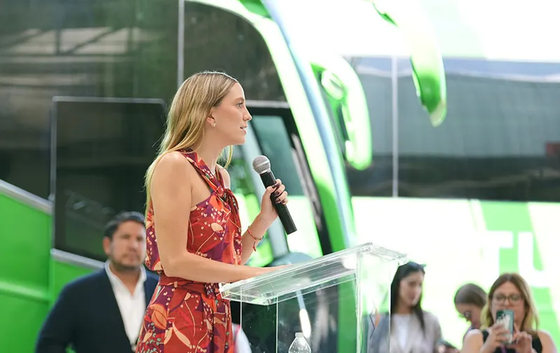 Carla López-Malo Villalón, secretaria de Desarrollo Turístico del estado de Puebla. Foto: Especial