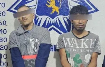 Detienen Policía Estatal y Municipal a dos hombres por delitos contra la salud en Huauchinango