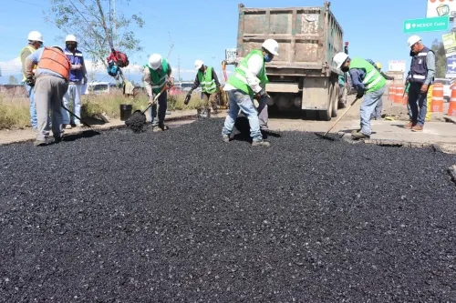 Supervisa Secretaría de Infraestructura obras  en autopista y periférico