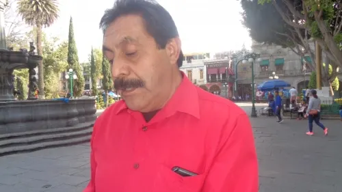 Activista de Amozoc fue detenido por cometer actos vandálicos en alcaldía