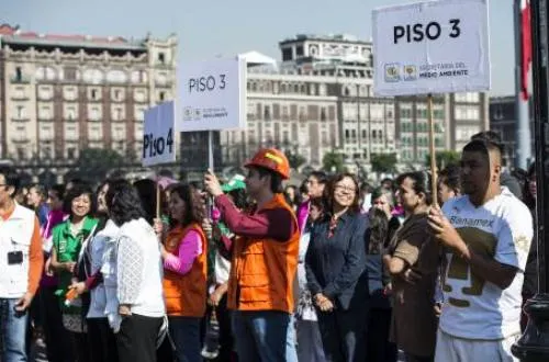 Este martes se realizará simulacro en la CDMX