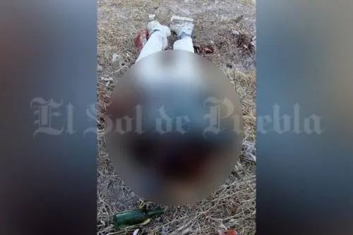Le destrozan la cabeza a un hombre en Tonantzintla