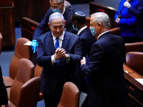 Termina crisis política en Israel con gobierno de unión