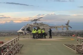 Éxito en traslado aéreo: paciente de Acatlán llega al Hospital de Traumatología y Ortopedia