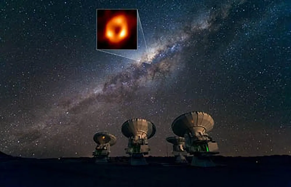 Sagitario A Centro De La Galaxia Via Lactea