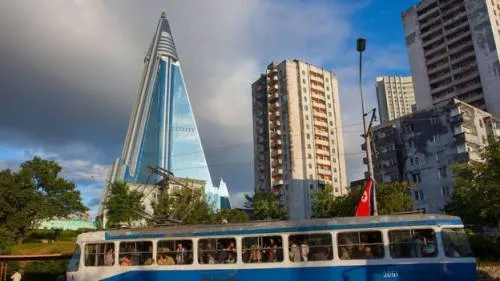 El extraño hotel fantasma de Corea del Norte