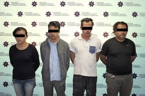 Desarticulan FGE y SSPTM de puebla a banda presuntamente dedicada al robo a transeúnte