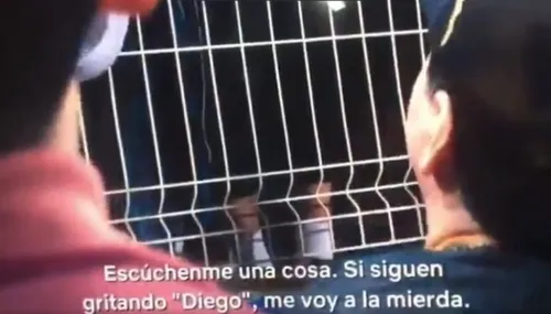 Captan a Maradona regañando a niños mexicanos; ‘si siguen gritando Diego, me voy a la mierda’
