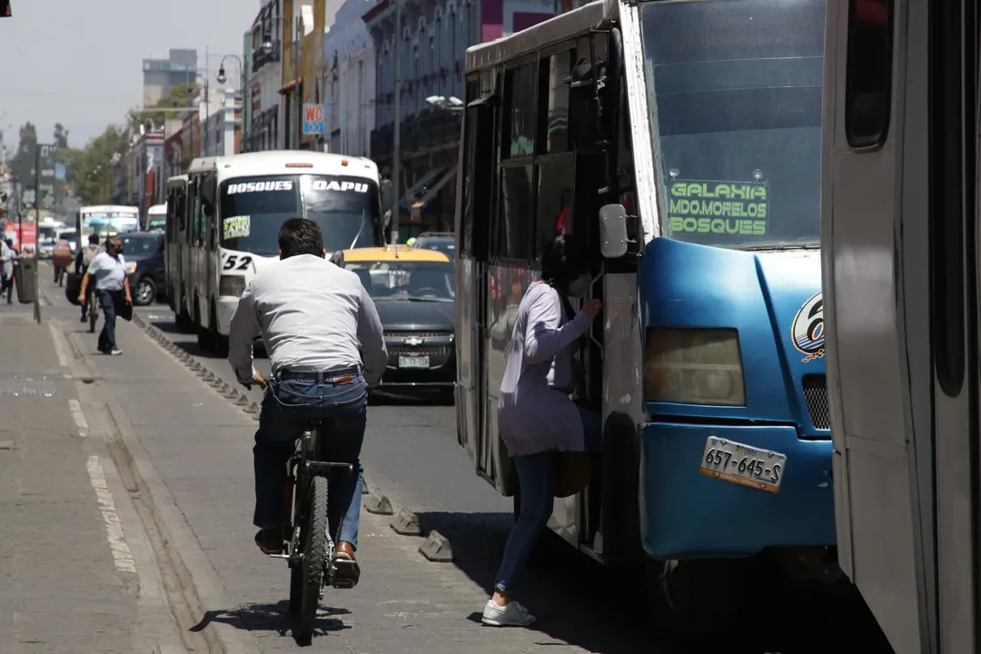 Transporte Público en el centro histórico