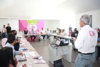 Se reúnen SMDIF Puebla y la SGG con presidentes auxiliares para fortalecer los Apoyos Alimentarios en el municipio