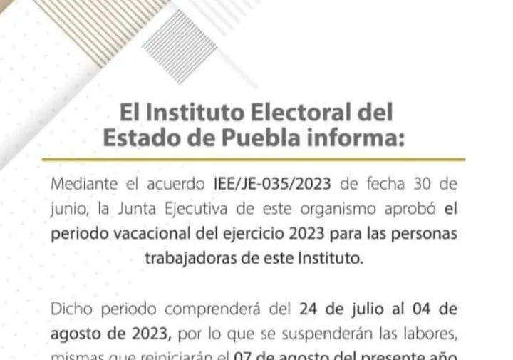 Comunicado IEE