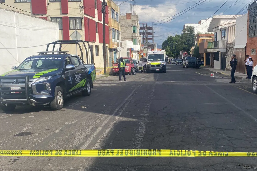Asesinan a hombre en calle 25 Sur en Puebla