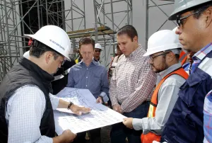 Supervisan avances del Museo Internacional Barroco