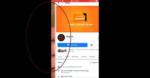 Facebook activa la cámara del iPhone al navegar en su app