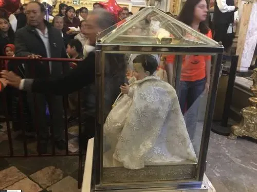 Imagen del Santo Niño Doctor participará en la Procesión de Viernes Santo