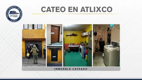 Fiscalía halló granada, armas y drogas en cateo a casa de “El Crazy”
