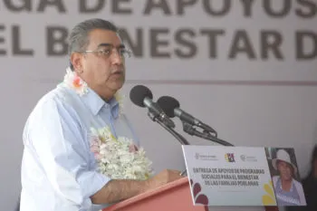 Programas sociales en Puebla no tienen etiquetas políticas: Sergio Salomón