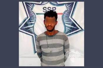 Aseguran arma de fuego de fabricación casera a un individuo en Izúcar de Matamoros