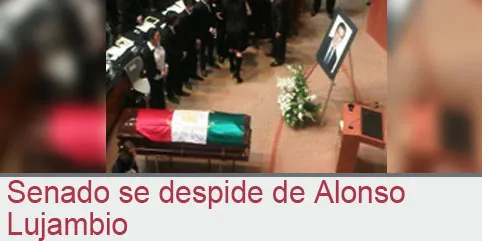 Senado se despide de Alonso Lujambio